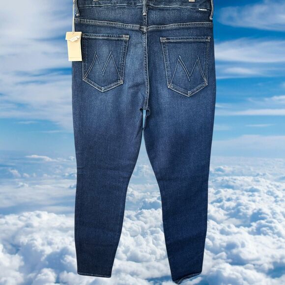 MOTHER Size 32 High Waisted Looker Ankle Jeans These Boots Are Made For Walking - Picture 8 of 11